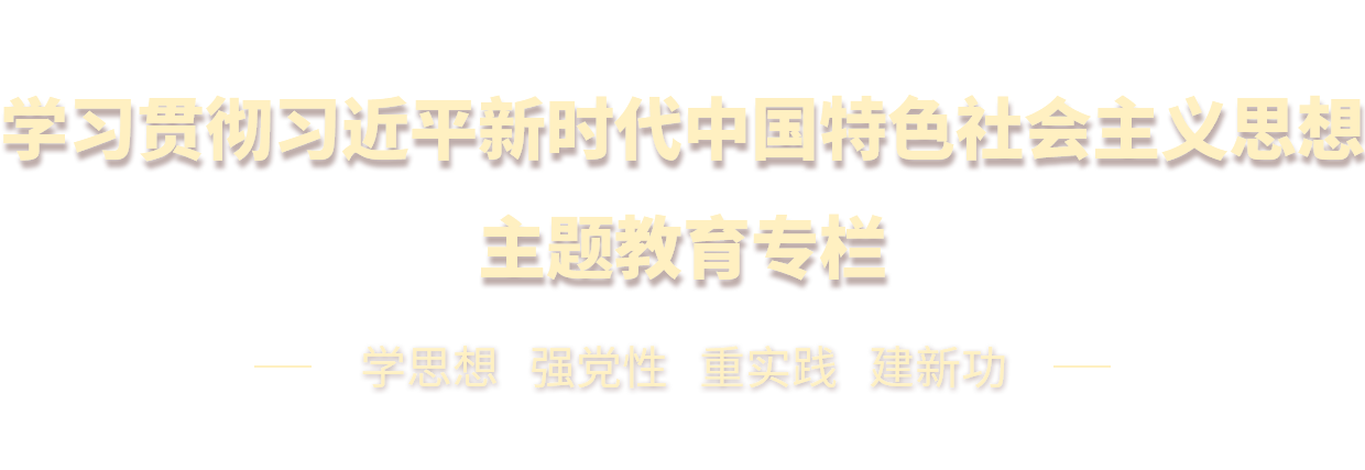 學(xué)習(xí)貫徹習(xí)近平新時(shí)代中國特色社會(huì)主義思想主題教育專欄